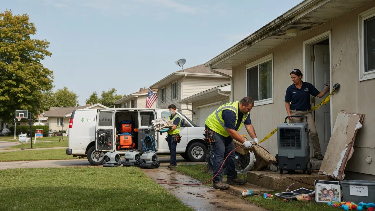 Water Damage Restoration in Kingston, OK near me